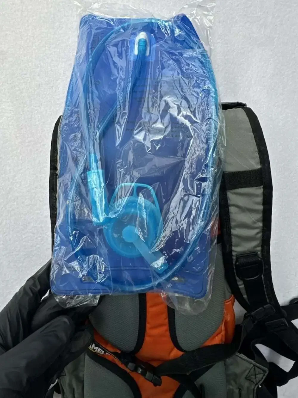 Camelbak M.U.L.E. Hydration Backpack Orange and Grey with NEW Reservoir system